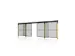 Dubbelvoudige Schuifdeur Deur H Max. 2300mm Deur B Max. 2900mm