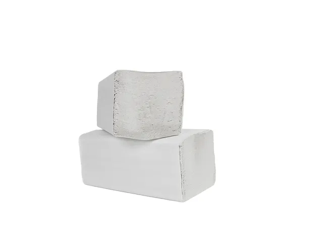 Handdoek Z-vouw 2-laags 22.5x22cm 20x200 wit Pallet