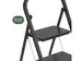 Escabeau aluminium 2 marches SL200 noir