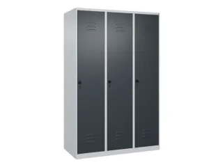 locker voor scheiding van kleding,HxBxD 1850x1200x500mm,3vak - 1