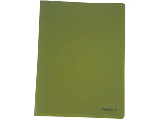 protège-documents Nature ft A4, en PP, 50 pochettes, vert kaki