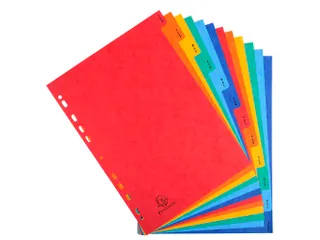 Tabbladen A4 Jan-Dec - 1