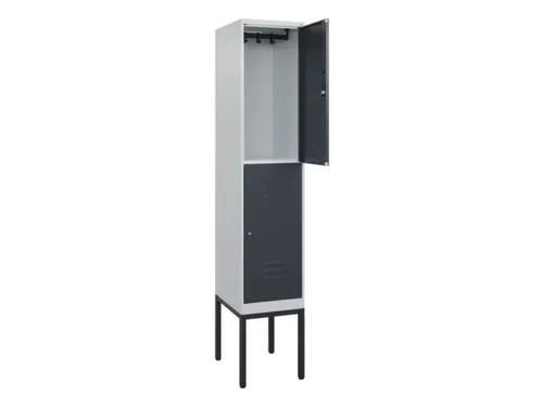dubbeldekse locker,HxBxD 2120x400x500mm,1x2vak.,vak B 400mm