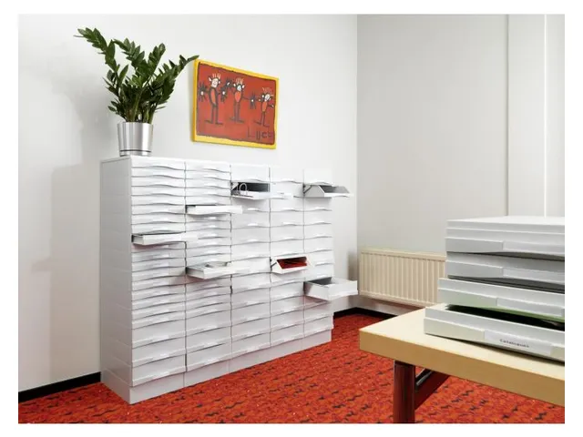 Stapelcassette A6850-101 1 Ordnermechaniek Lichtgrijs