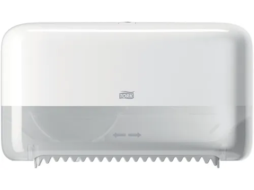 Tork 558040 T7 OptiServe Hulsloos Toiletpapier Dispenser Elevation Wit