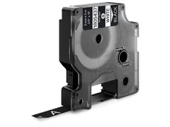 Dymo Rhino 1805437 Vinyl Wit Op Zwart 9mm
