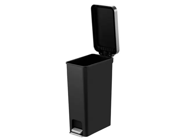 Hana Slim pedaalemmer 40 Liter Zwart