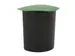 Inzet 6 Liter Met Deksel Zwart Groen