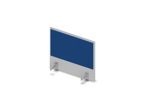 opzetpaneel bureau aanbouw zijkant MP-lichtgrijs BN6016-blauw 600mm