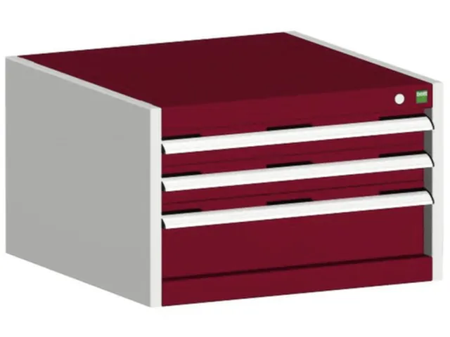 armoire à tiroirs HxlxP 400x650x525mm 3tiroir(s) a. charges normales