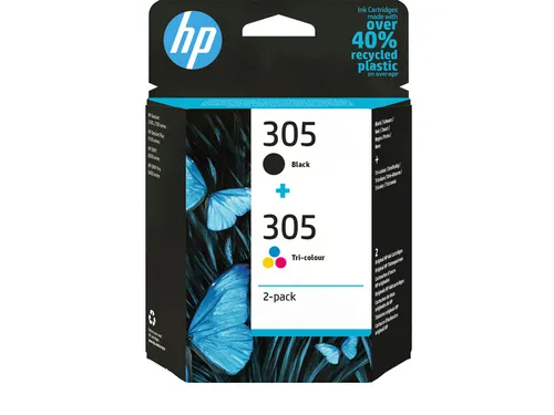 HP 305 Inktcartridge Combo Zwart + 3 Kleuren Origineel 6ZD17AE