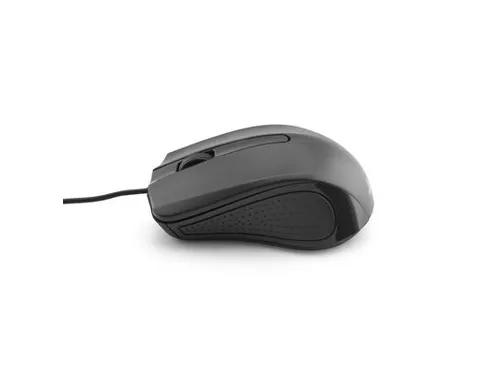 MROS210 Optische muis 3 knoppen bedraad zwart
