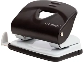 Q-CONNECT Medium Duty perforator Metaal 2-gaats 20 vel Zwart - 4