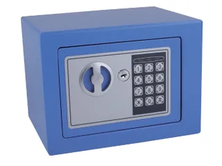 Kluis Pavo mini elektronisch 230x170x170mm blauw - 1