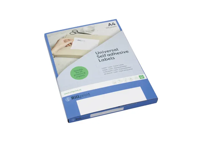 Etiket 210x148mm 2 etiketten op A4 100 Vel