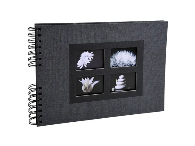 Fotoalb PASSION 32x22cm 50bl zwart