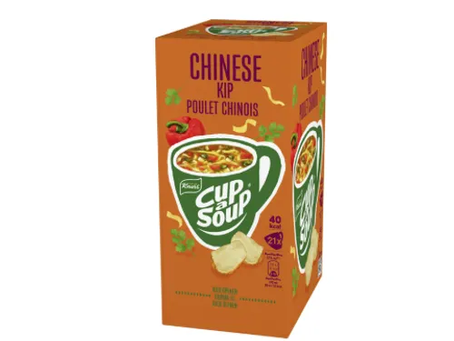 Cup a Soup Knorr Chinese kip 175ml doos 21 stuks