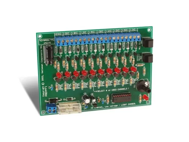 Educatieve soldeerkit 10-kanaals lichteffectengenerator 12 V