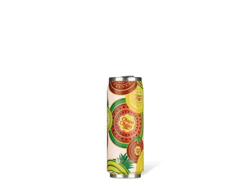 Thermosbeker Les Artistes Paris blik 500ml Chupa Fruit met rietje