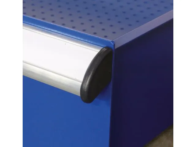 Werkbank 840x1500x700mm 4laden 175mm Frame Ral5010 Front Ral5010