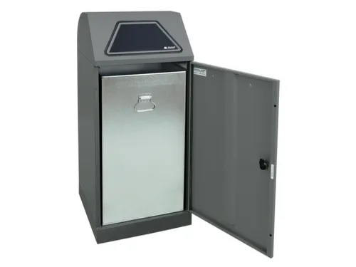 afvalverzamelaar,niet-brandbaar,1x120l,HxBxD 1100x450x450mm