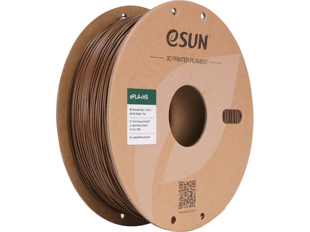 eSUN 3D printer Filament ePLA+HS 1,75mm Bruin 1kg