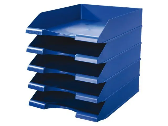 Brievenbak A4 Quantore blauw