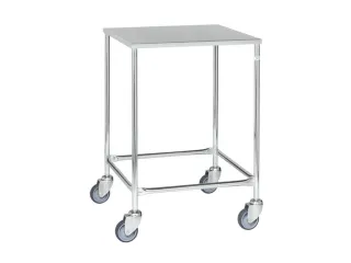 tafelwagen,draagverm. 150kg,1etage(s),laadvl. LxB 605x605mm - 1