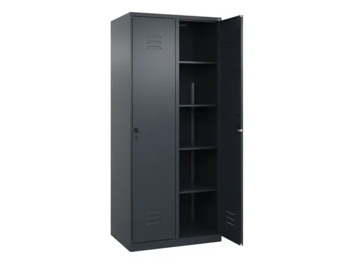 wasgoedverdeelkast,HxBxD 1850x800x500mm,vak B 400mm,cilinderslot