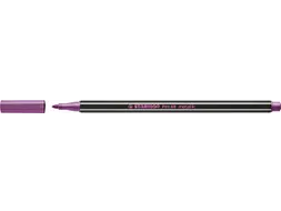 Viltstift STABILO Pen 68/856 medium metallic roze