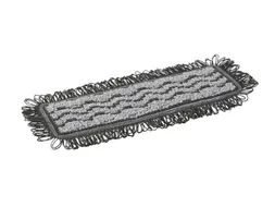 Microfiber Damp42 microvezel vlakmop donkergrijs klittenband 250mm