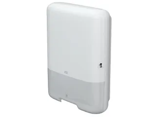 Tork 553000 H3 C-vouw en Z-vouw Handdoek Dispenser Elevation Wit - 2