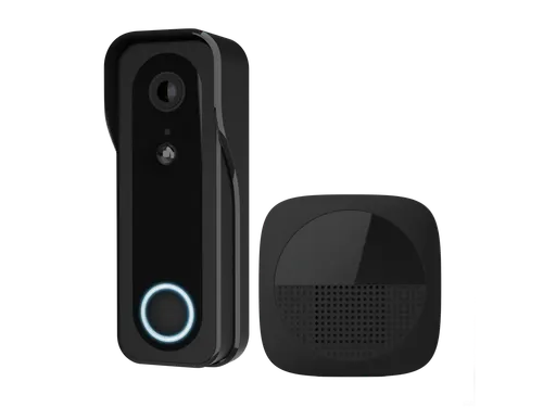 Deurbelcamera Trust DOORCAM-3000B Wi-Fi zwart