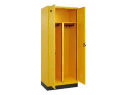 PBM-locker,HxBxD 1950x800x500mm,2vak,vak B 400mm,draaigrendel