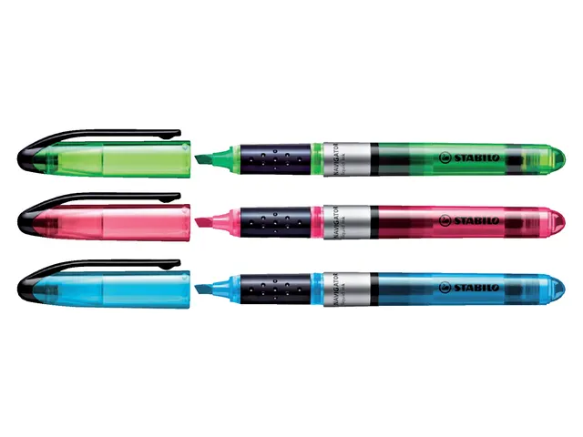 Markeerstift Stabilo Navigator Groen