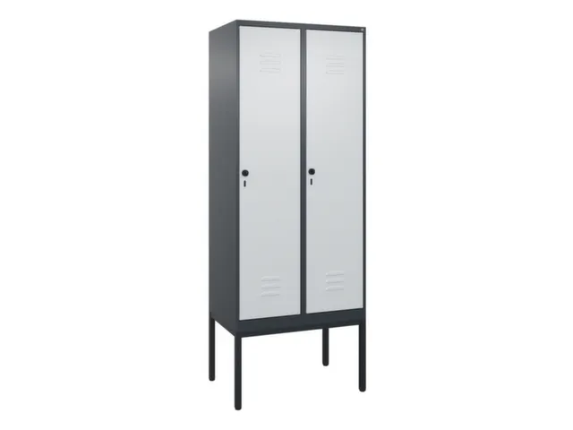 locker voor scheiding van kleding,HxBxD 2120x800x500mm,2vak