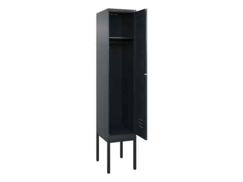 locker,HxBxD 2120x400x500mm,1vak,vak B 400mm,cil.-slot,voetonderstel