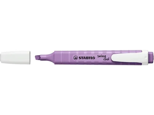 Markeerstift STABILO Swing cool Wildflower grijsviolet