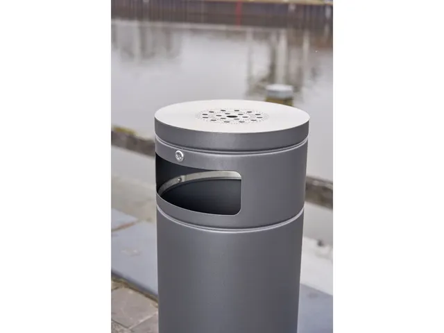 Bica 5070 Buitenafvalbak 50 Liter Antraciet