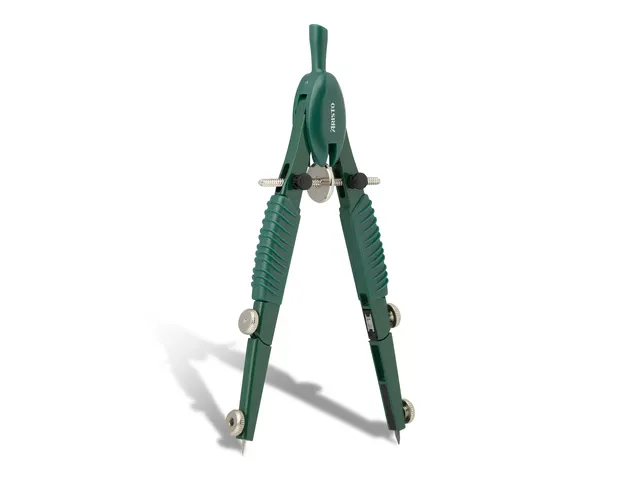 Set de compas Aristo avec porte-mine Topline Mystic green