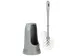 Brosse toilette classique + brosse pour les bords + support rond 400mm
