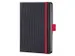 Weekagenda Conceptum A6 2027 (NL/FR/EN/DU) zwart-red Hardcover