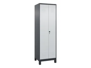 wasgoedverdeelkast,HxBxD 1950x600x500mm,vak B 300mm,draaigrendel - 1