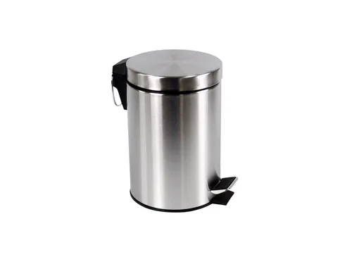 Afvalbak BRASQ pedaalemmer 3 liter rvs metaal