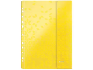 WOW geperforeerde showtas A4 PP geassorteerde kleuren - 5