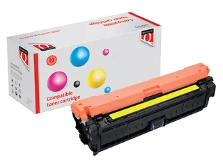 Tonercartridge Quantore alternatief tbv HP CE342A 651A geel - 1