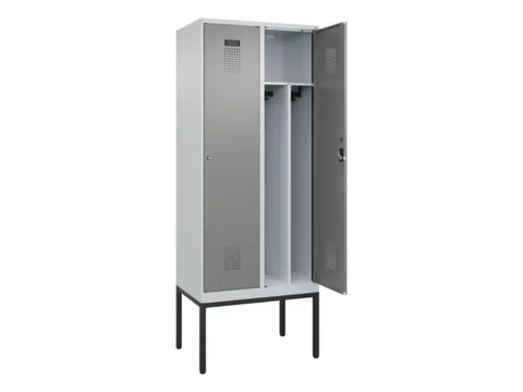 locker voor scheiding van kleding,HxBxD 2120x800x500mm,2vak