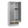 locker met bank,HxBxD 1950x800x815mm,2vak,vak B 400mm,draaigrendel