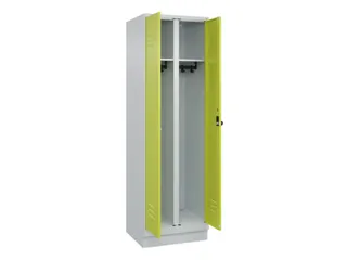 locker voor scheiding van kleding,HxBxD 1950x600x500mm,2vak - 2
