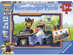 Puzzel Paw Patrol in actie 2x12 stukjes
